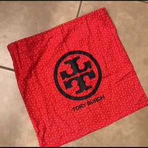 Tory Burch dust bag - pink and orange- never used